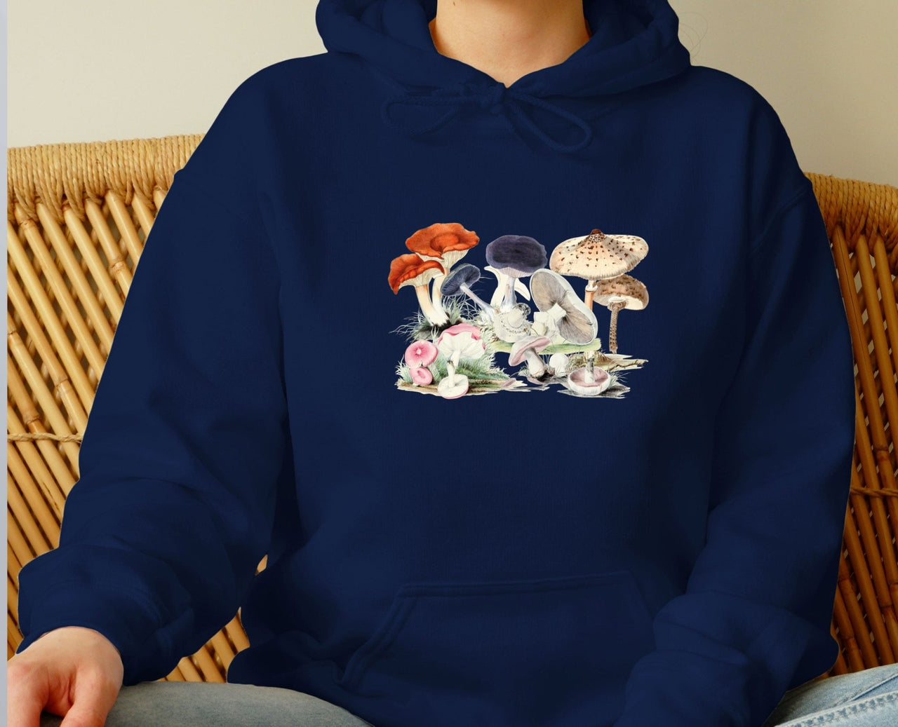 Mushrooms Hoodie - lismoreboutique - Hoodie - aesthetic_hoodie