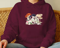 Thumbnail for Mushrooms Hoodie - lismoreboutique - Hoodie - aesthetic_hoodie