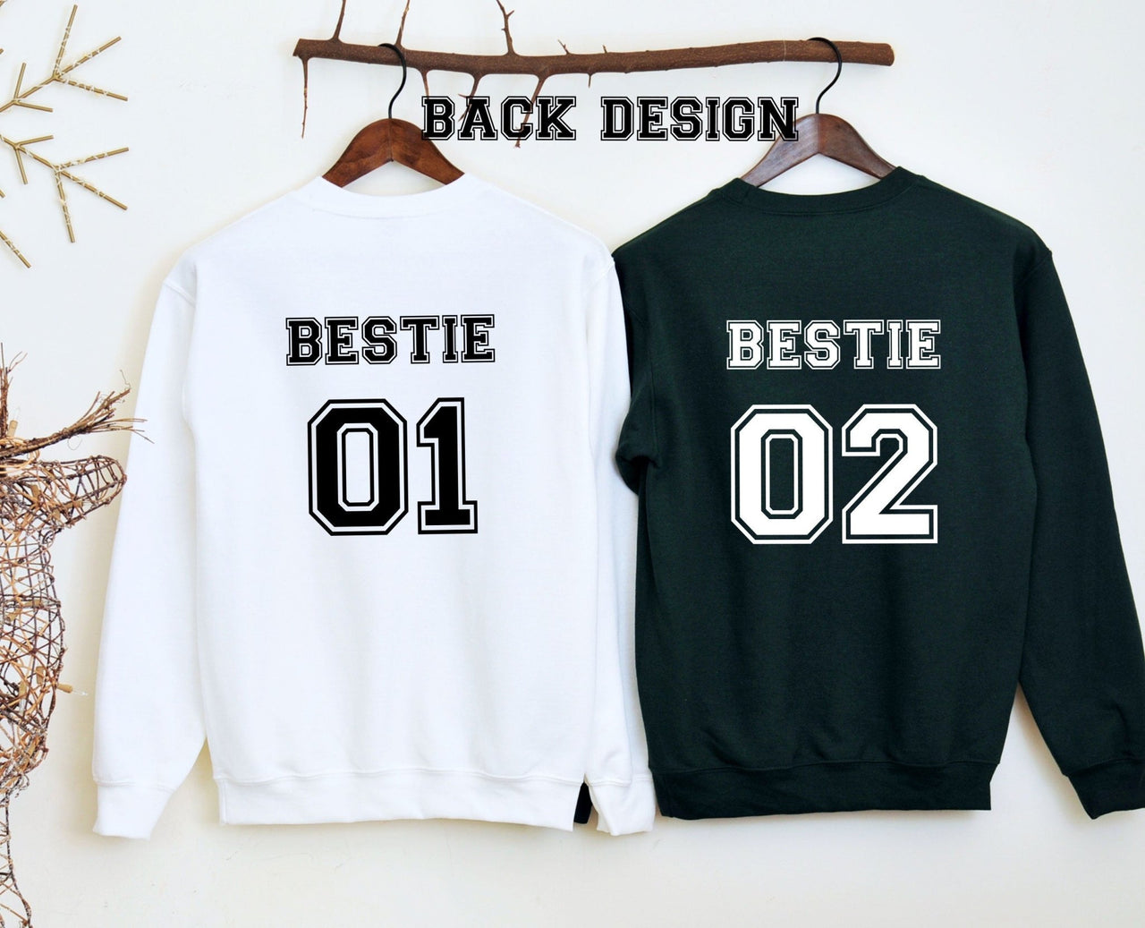 Bestie Sweatshirt - lismoreboutique - Sweatshirt - best_friend_crewneck