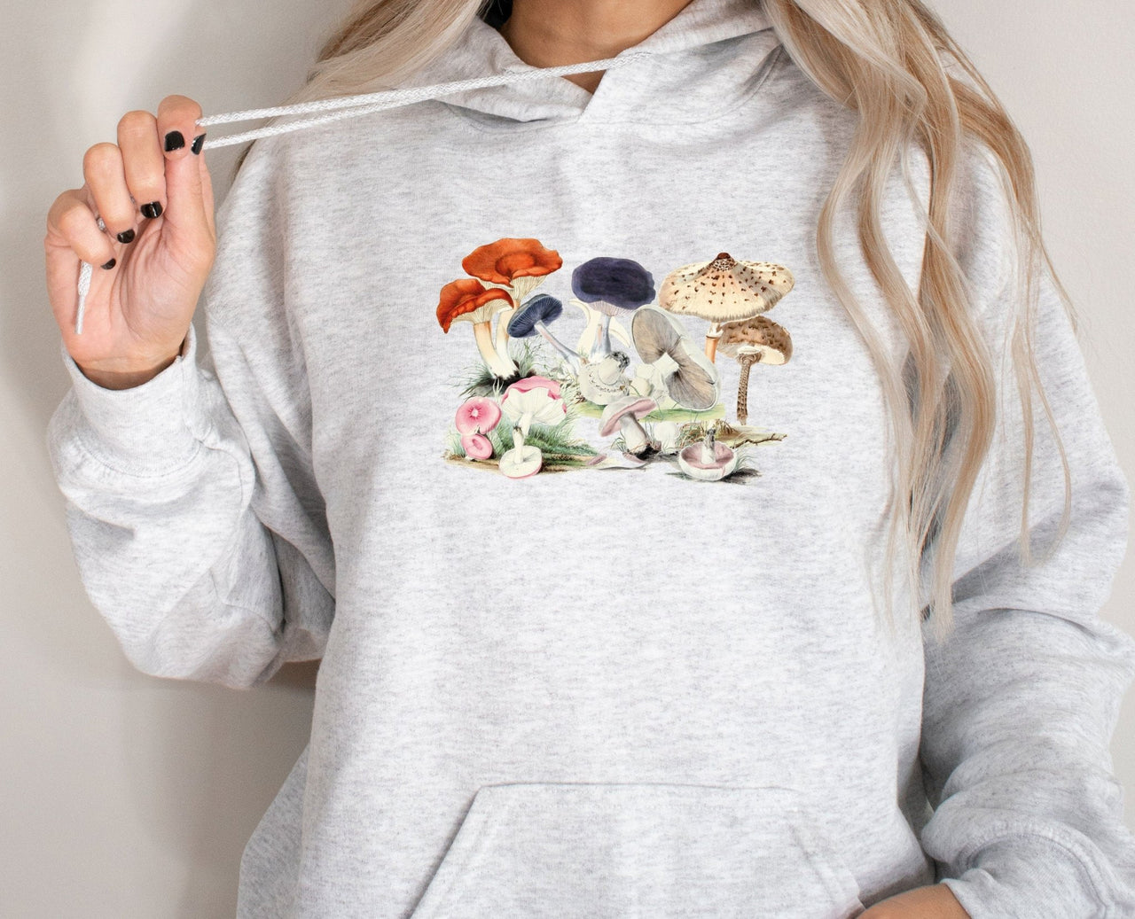 Mushrooms Hoodie - lismoreboutique - Hoodie - aesthetic_hoodie