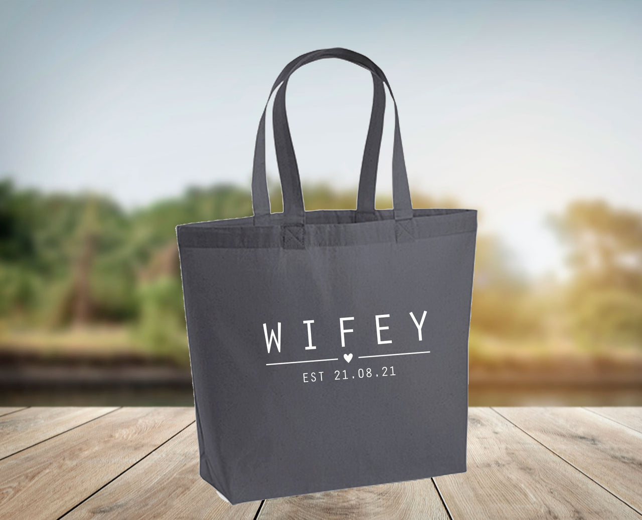 Wifey Tote Bag - lismoreboutique - Tote - Bride_Tote_Bag