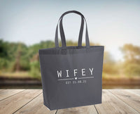 Thumbnail for Wifey Tote Bag - lismoreboutique - Tote - Bride_Tote_Bag