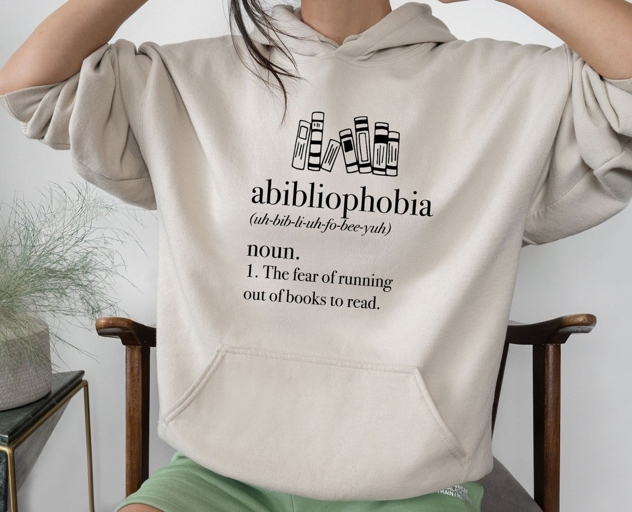 Book Lover Hoodie - lismoreboutique - Hoodie - abibliophobia_hoodie