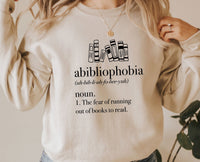 Thumbnail for Book Sweatshirt - lismoreboutique - Sweatshirt - abibliophobia_jumper