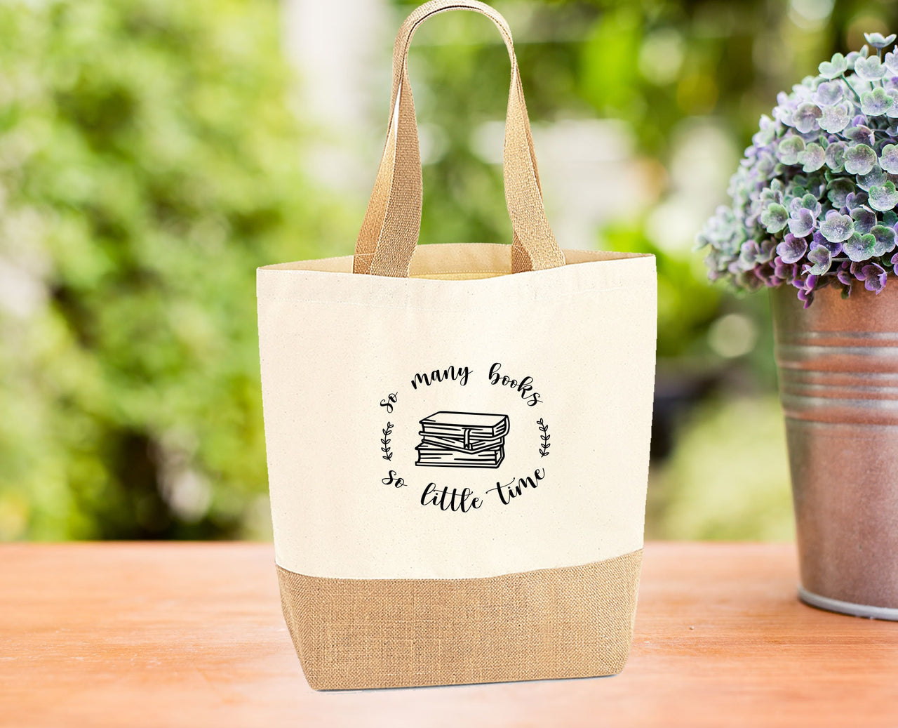 Book Lover Bag - lismoreboutique - Jute - Book_Club_Bag