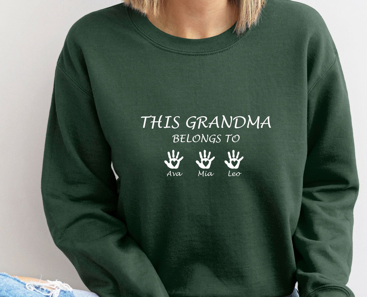 Grandma Sweatshirt - lismoreboutique - Sweatshirt - Custom_Nana_Sweater