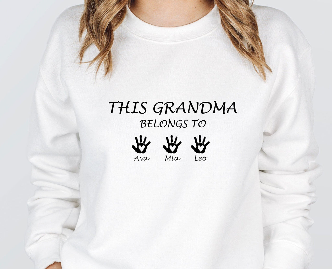 Grandma Sweatshirt - lismoreboutique - Sweatshirt - Custom_Nana_Sweater