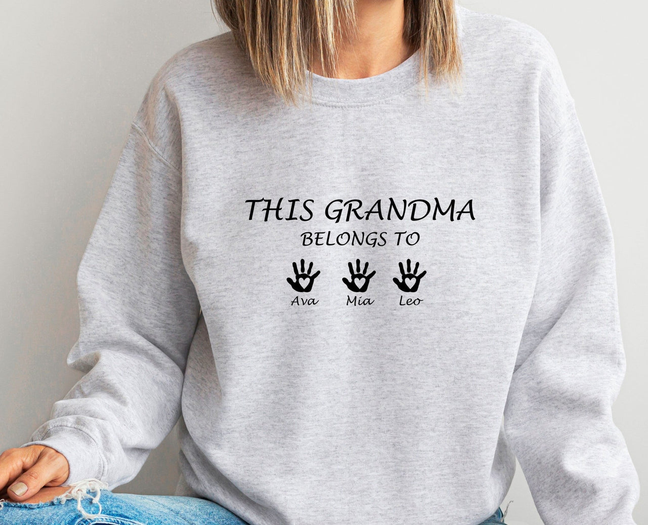 Grandma Sweatshirt - lismoreboutique - Sweatshirt - Custom_Nana_Sweater