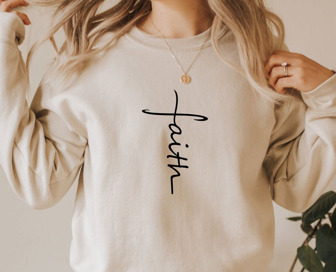 Faith Sweatshirt - lismoreboutique - Sweatshirt - Bible_Verse_Top