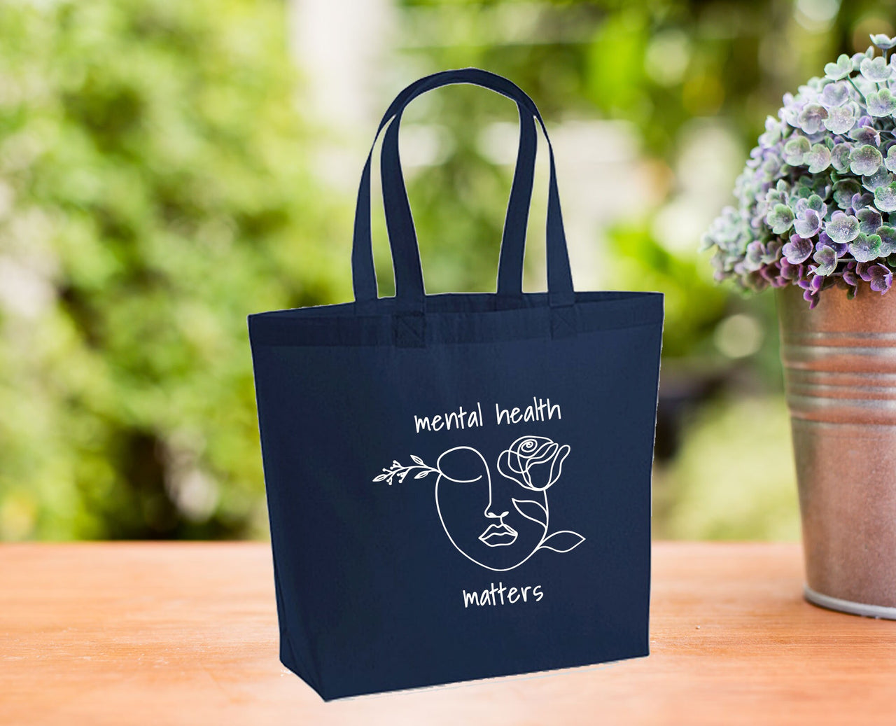 Mental Health Bag - lismoreboutique - Tote - Aesthetic_Tote