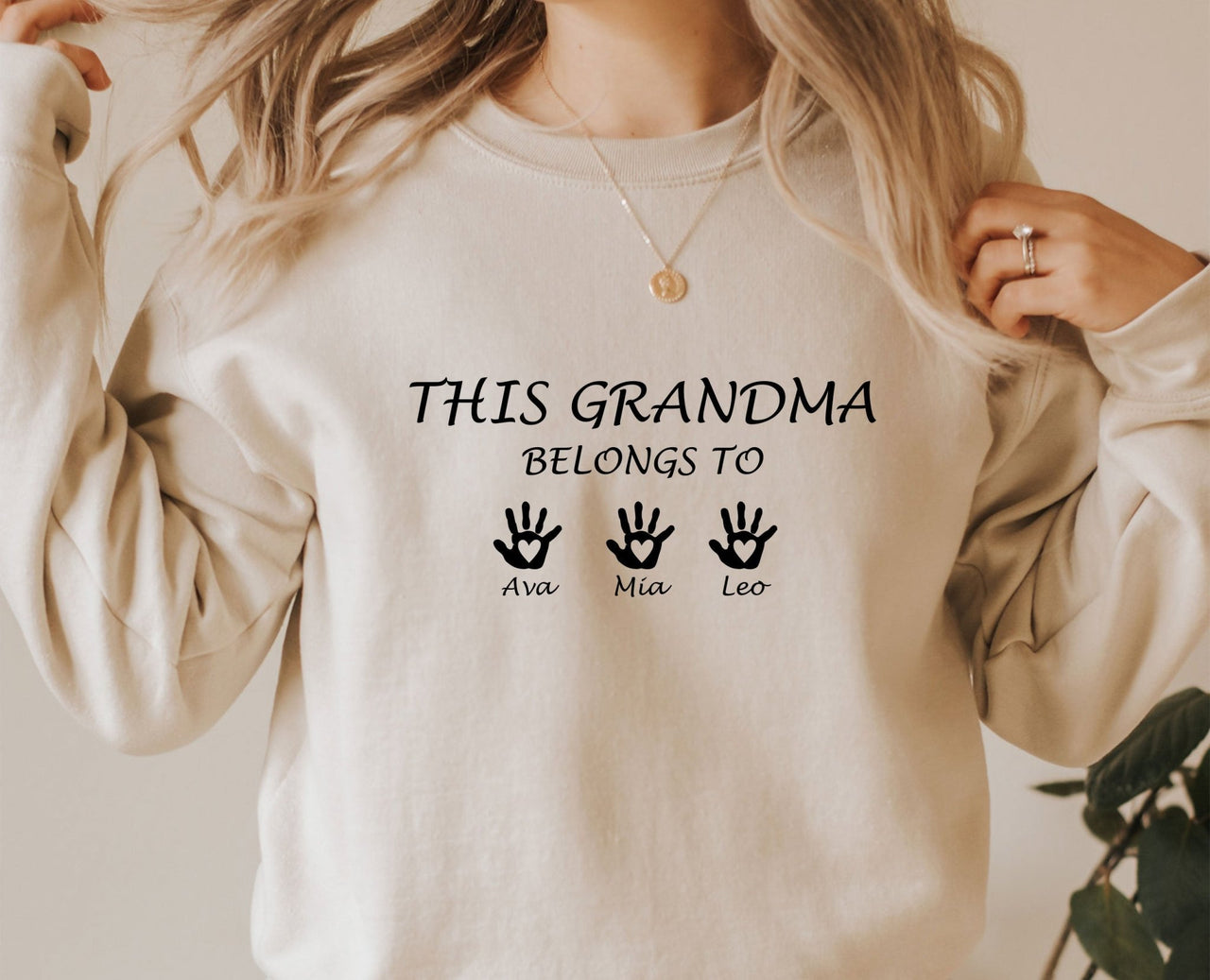 Grandma Sweatshirt - lismoreboutique - Sweatshirt - Custom_Nana_Sweater