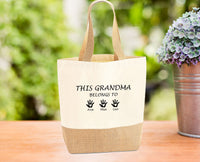 Thumbnail for Grandma Jute Bag - lismoreboutique - Jute - Custom_Nana_Bag