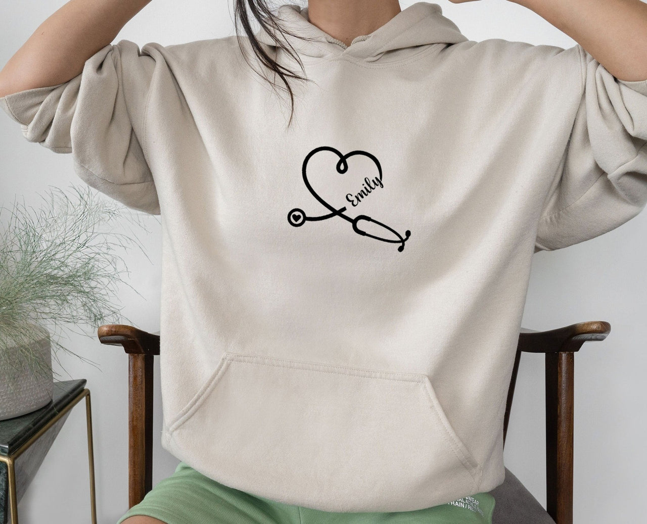 Nurse Hoodie - lismoreboutique - Hoodie - Custom_Nurse_Hoodie