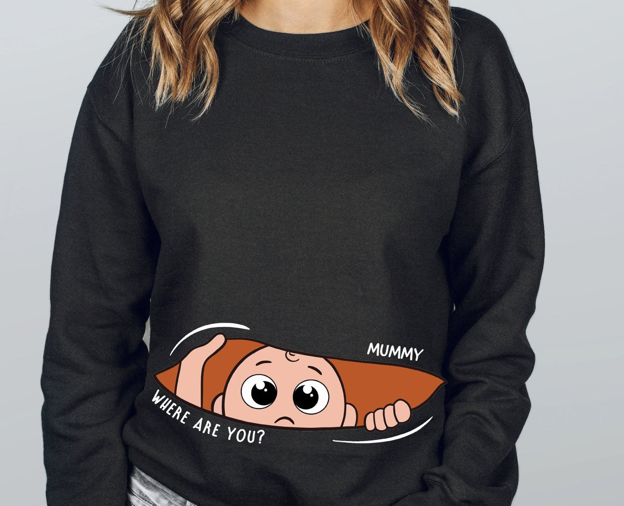 New Mum Sweater - lismoreboutique - Sweatshirt - cute_pregnancy_top