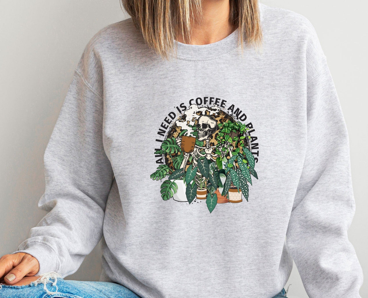 Plants Sweatshirt - lismoreboutique - Sweatshirt - Botanical_Jumper