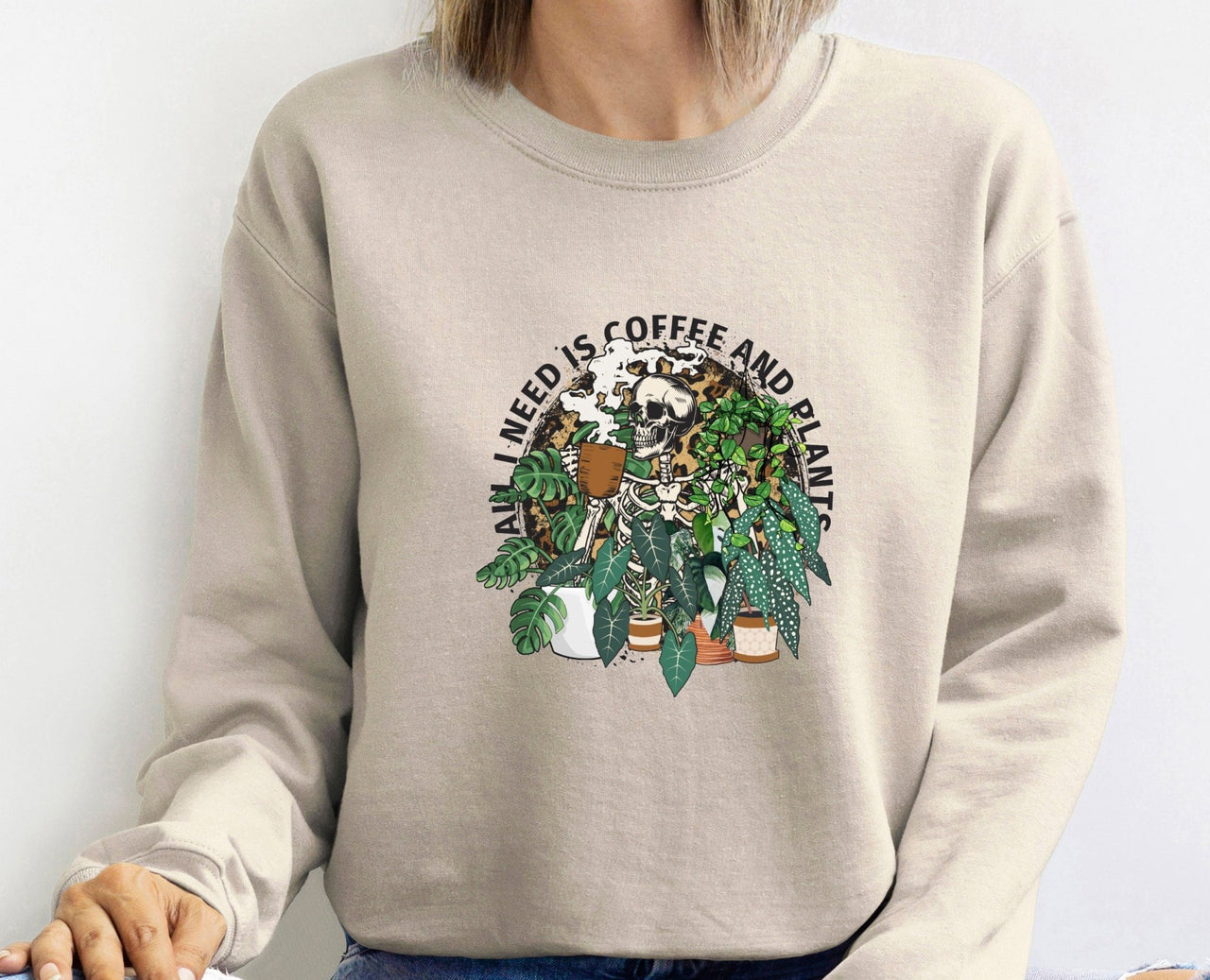 Plants Sweatshirt - lismoreboutique - Sweatshirt - Botanical_Jumper