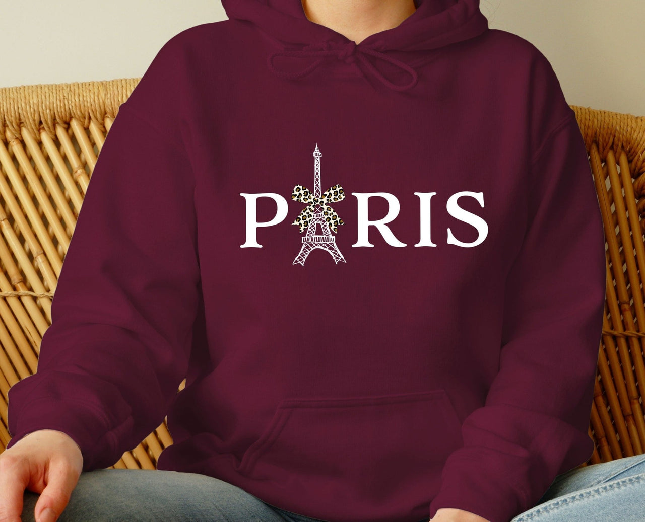 Paris Hoodie - lismoreboutique - Hoodie - Cute_Paris_Hoodie