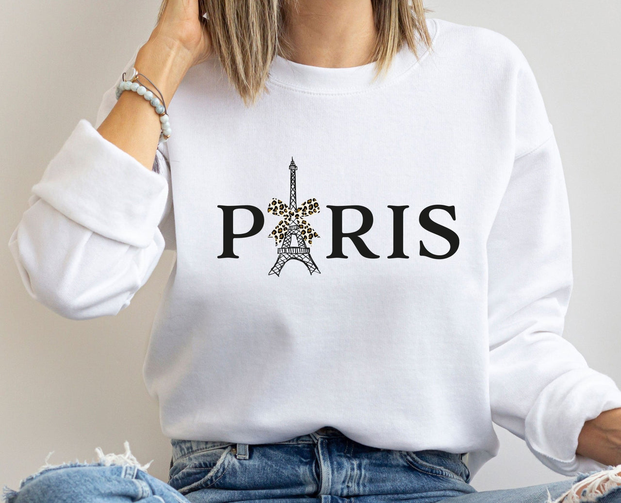 Paris Sweatshirt - lismoreboutique - Sweatshirt - Cute_Paris_Gifts