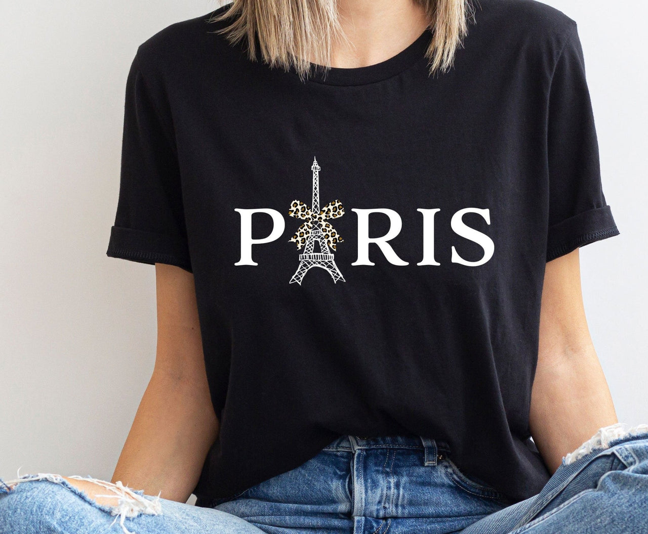 Paris T-shirt - lismoreboutique - Unisex T-Shirt - eiffel_tower_shirt