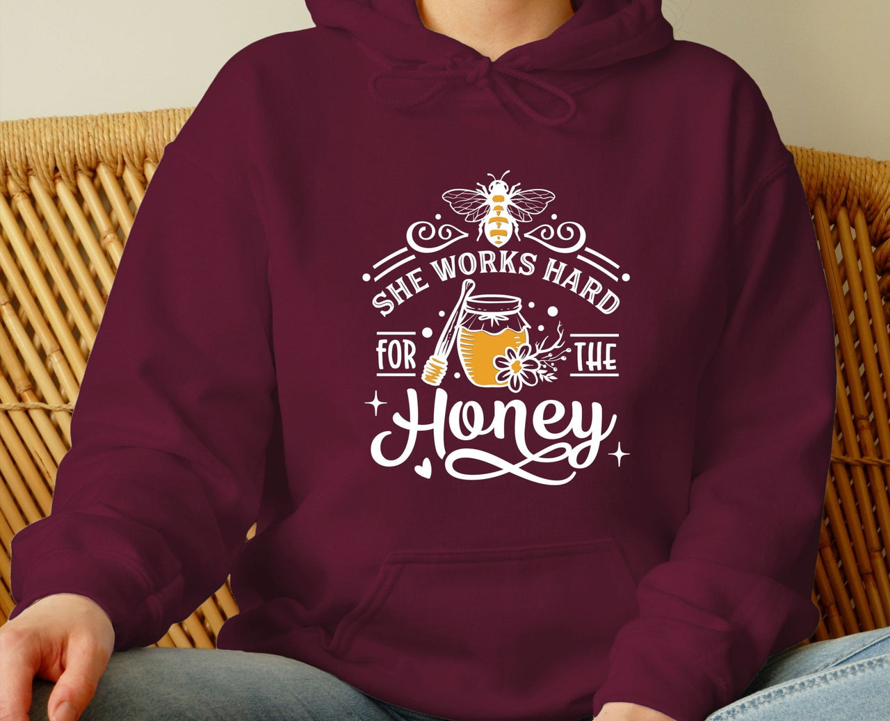 Bee Lover Hoodie - lismoreboutique - Hoodie - Bee_Hoodie