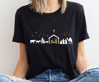 Thumbnail for Nativity Tshirt - lismoreboutique - Unisex T-Shirt - catholic_gifts