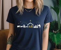 Thumbnail for Nativity Tshirt - lismoreboutique - Unisex T-Shirt - catholic_gifts