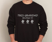 Thumbnail for Grandad Sweatshirt - lismoreboutique - Sweatshirt - custom_grandad_top