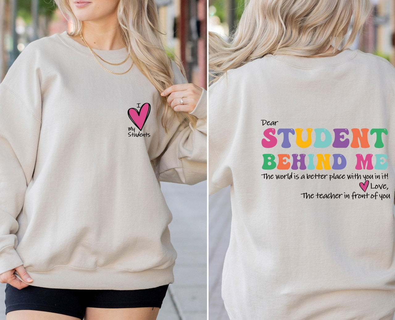 Teacher Sweatshirt - lismoreboutique - Sweatshirt - Gifts_For_Teacher