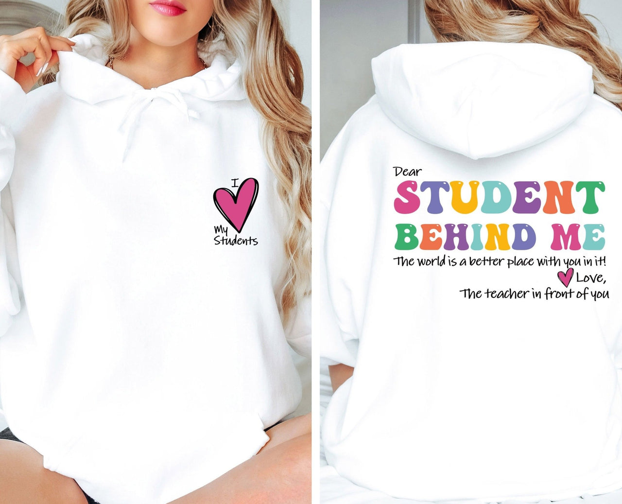 Teacher Hoodie - lismoreboutique - Hoodie - cute_teacher_gift