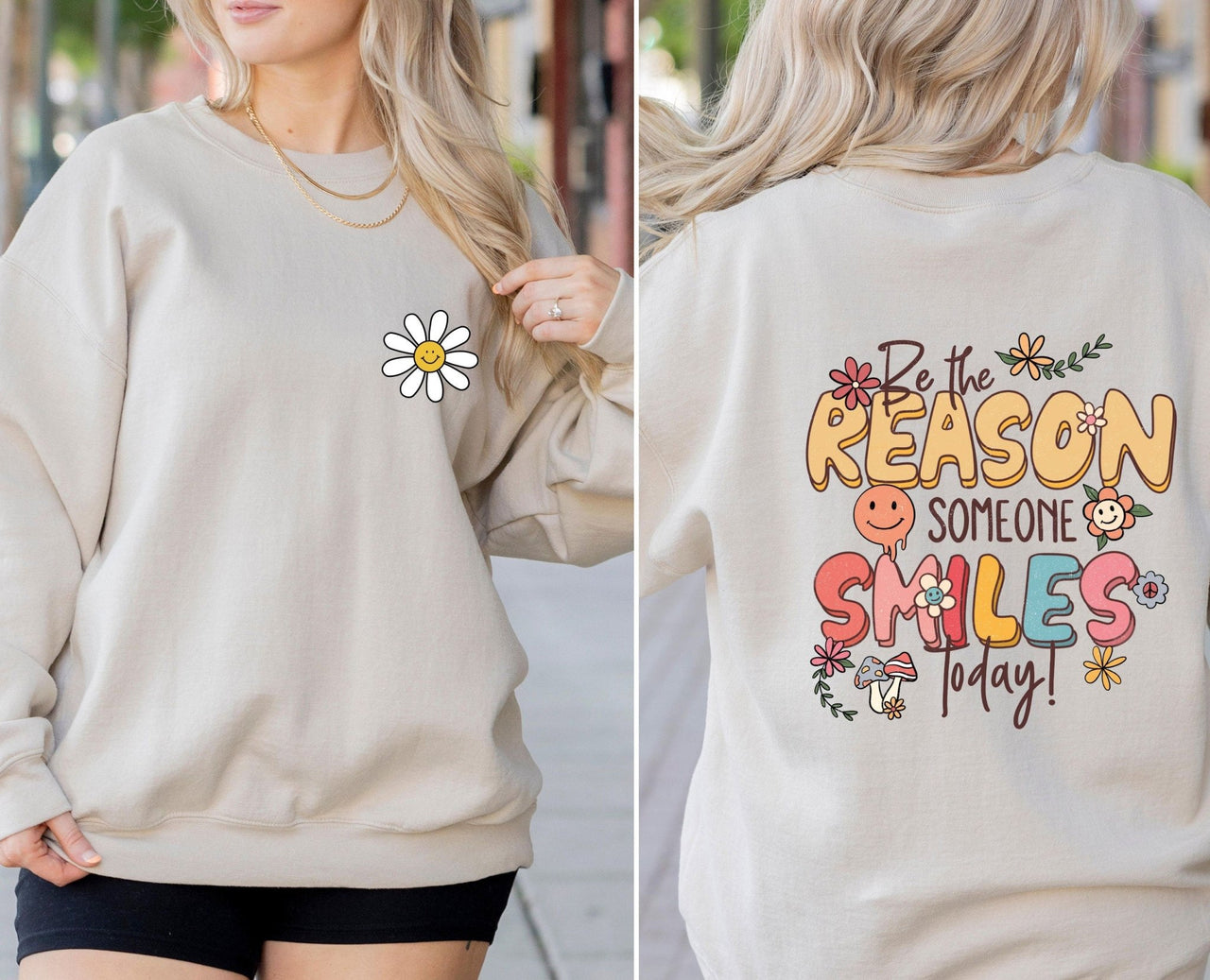 Positive Sweatshirt - lismoreboutique - Sweatshirt - be_kind_sweater