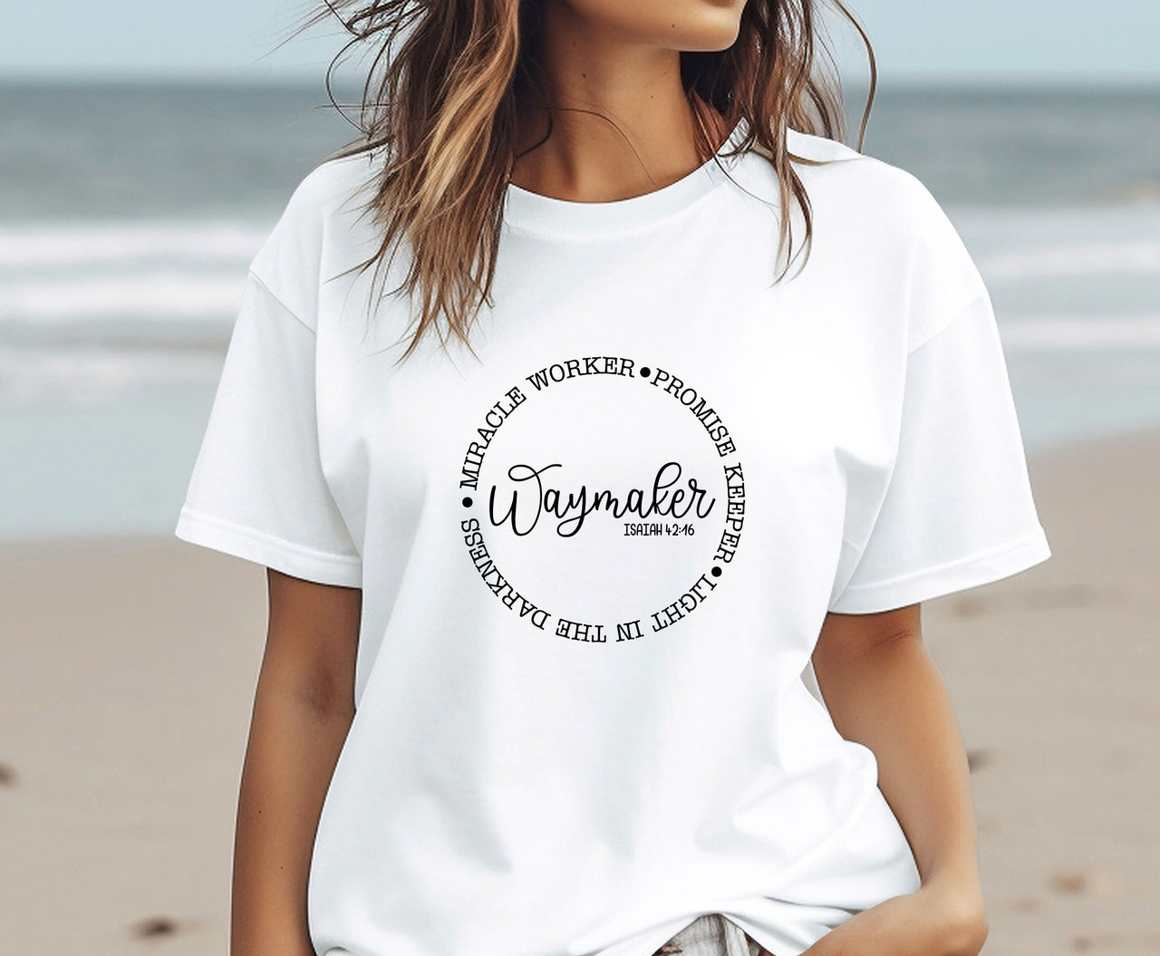 Waymaker T-shirt - lismoreboutique - Unisex T-Shirt - bible_quote_shirt