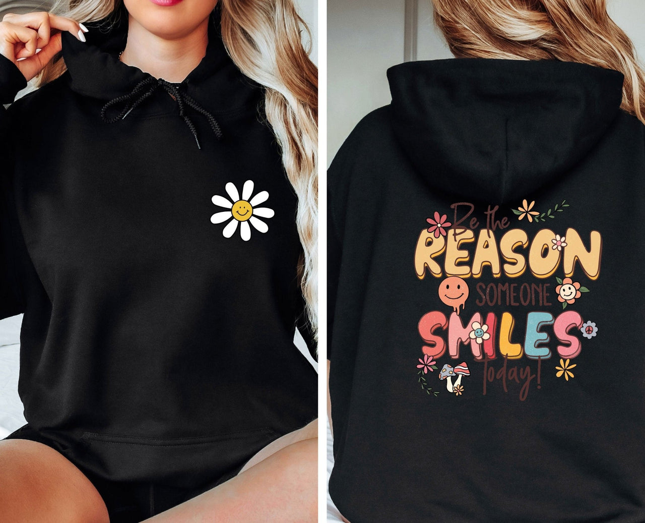 Positive Quote Hoodie - lismoreboutique - Hoodie - Aesthetic_Sweater