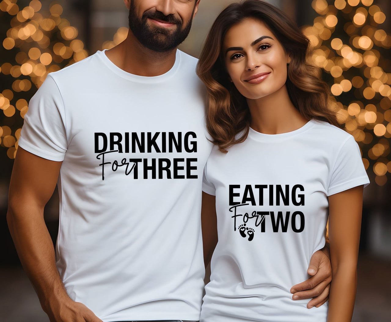 Eating For Two Shirt - lismoreboutique - Unisex T-Shirt - baby_announcement