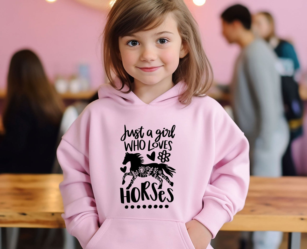 Horse Lover Hoodie - lismoreboutique - Hoodie - cute_horse_hoodie