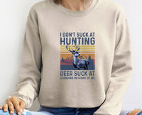 Thumbnail for Hunting Sweatshirt - lismoreboutique - Sweatshirt - cute_deer_gifts