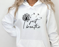 Thumbnail for Just Breathe Hoodie - lismoreboutique - Hoodie - cute_yoga_gifts