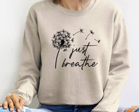 Thumbnail for Just Breathe Sweater - lismoreboutique - Sweatshirt - cute_yoga_gifts