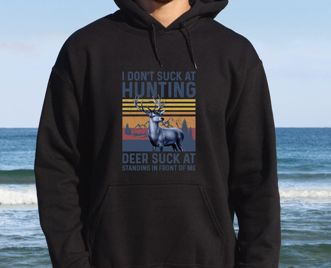 Deer Hunting Hoodie - lismoreboutique - Hoodie - cute_deer_gifts