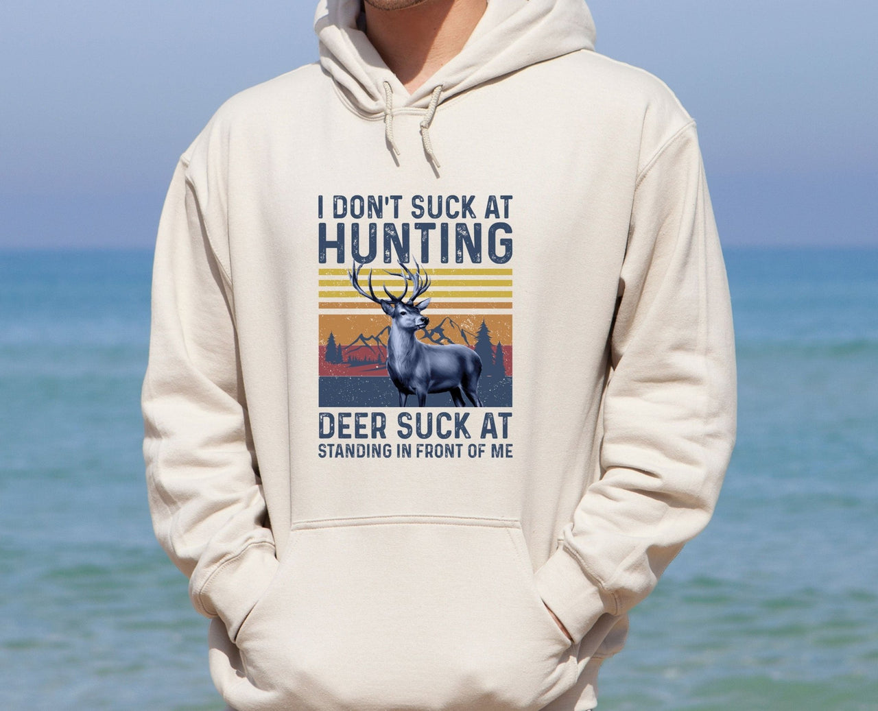 Deer Hunting Hoodie - lismoreboutique - Hoodie - cute_deer_gifts