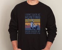 Thumbnail for Hunting Sweatshirt - lismoreboutique - Sweatshirt - cute_deer_gifts