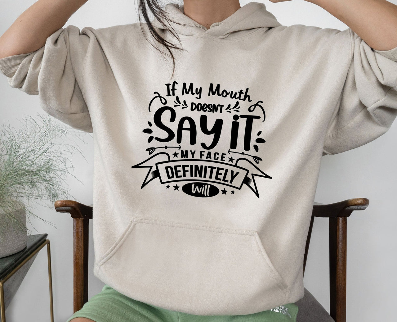 Funny Saying Hoodie - lismoreboutique - Hoodie - cute_sarcastic_gift