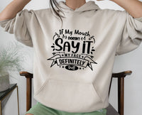 Thumbnail for Funny Saying Hoodie - lismoreboutique - Hoodie - cute_sarcastic_gift