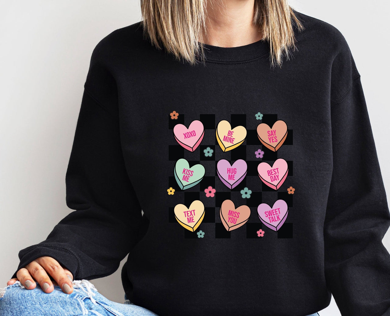 Valentine Sweatshirt - lismoreboutique - Sweatshirt - Be_Mine