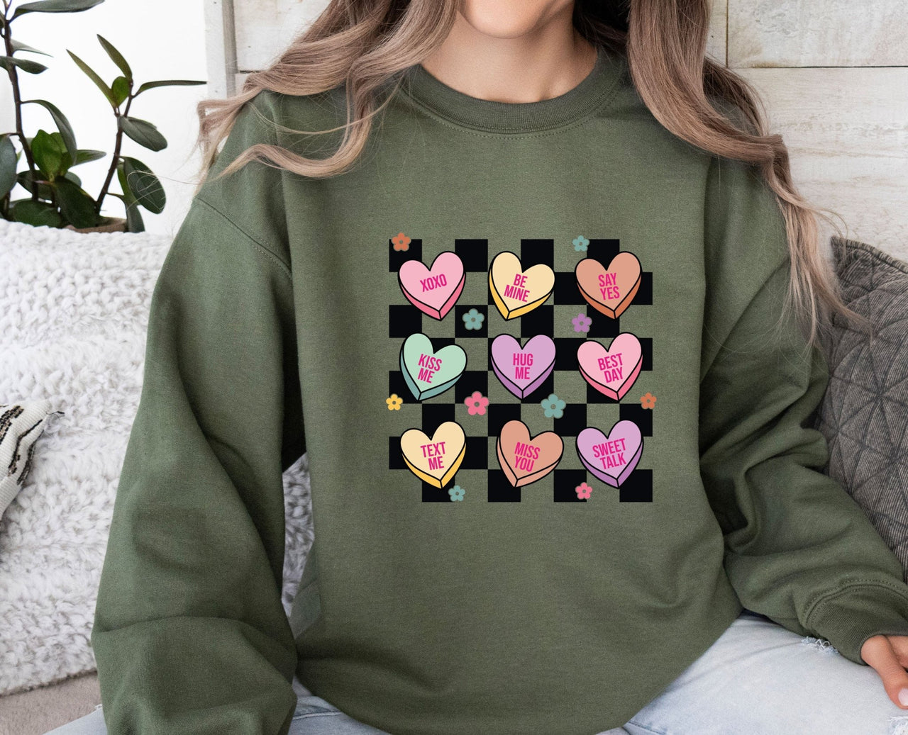 Valentine Sweatshirt - lismoreboutique - Sweatshirt - Be_Mine