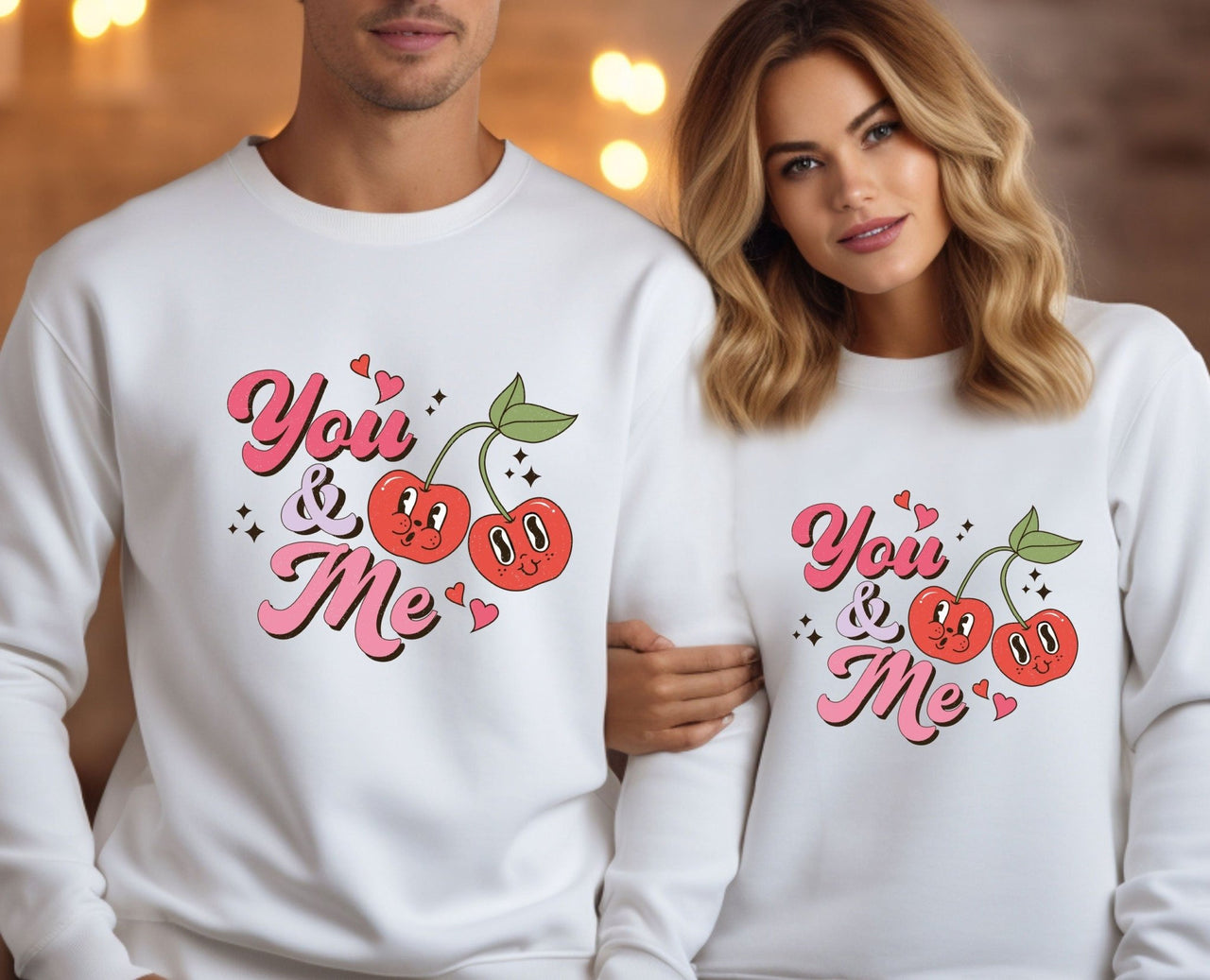 You and Me Sweatshirt - lismoreboutique - Sweatshirt - couple_sweatshirt