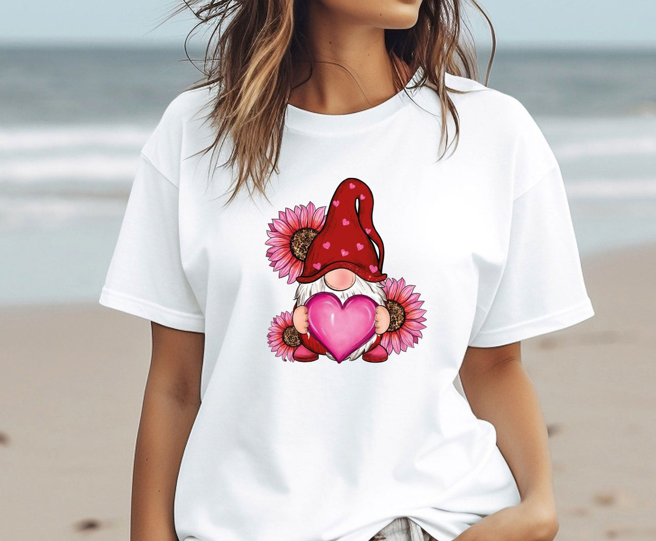 Valentine Gnome Shirt - lismoreboutique - Unisex T-Shirt - Cute_Valentine