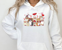 Thumbnail for Dog Valentine Hoodie - lismoreboutique - Hoodie - Cute_Dog_Gift