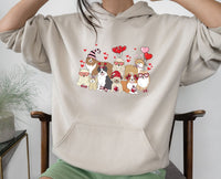 Thumbnail for Dog Valentine Hoodie - lismoreboutique - Hoodie - Cute_Dog_Gift