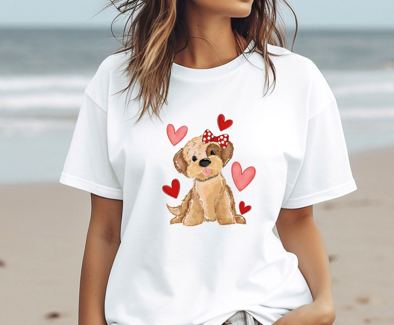 Dog Lovers Shirt - lismoreboutique - Unisex T-Shirt - dog_is_my_valentine