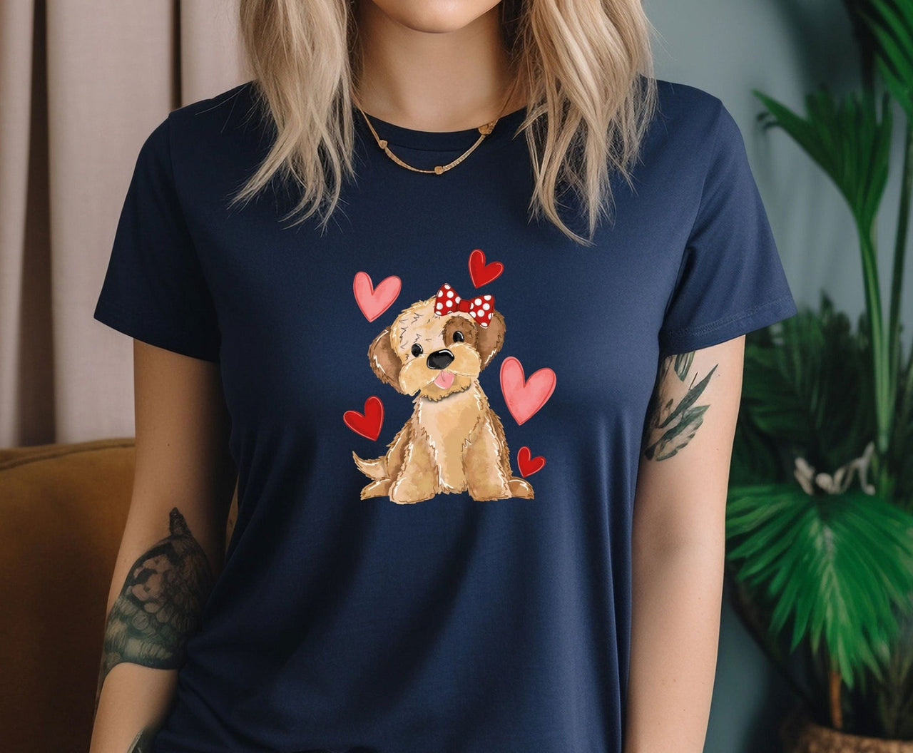 Dog Lovers Shirt - lismoreboutique - Unisex T-Shirt - dog_is_my_valentine